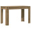 VidaXL (artisan oak) vidaXL Dining Table Kitchen Dinner Table Dining Room Table Engineered Wood 7