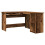 VidaXL (old wood) vidaXL Corner Desk Computer Desk Study L-shaped Desk Table Engineered Wood 7