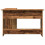 VidaXL (old wood) vidaXL Corner Desk Computer Desk Study L-shaped Desk Table Engineered Wood 5