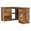 VidaXL (old wood) vidaXL Corner Desk Chipboard Home Office Computer Study Table Multi Colours 1
