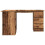 VidaXL (old wood) vidaXL Corner Desk Chipboard Home Office Computer Study Table Multi Colours 6