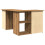 VidaXL (artisan oak) vidaXL Corner Desk Chipboard Home Office Computer Study Table Multi Colours 7