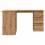 VidaXL (artisan oak) vidaXL Corner Desk Chipboard Home Office Computer Study Table Multi Colours 6