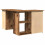 VidaXL (old wood) vidaXL Corner Desk Chipboard Home Office Computer Study Table Multi Colours 7