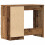 VidaXL (old wood) vidaXL Desk Engineered Wood Computer Study Table Workstation Multi Colours 8