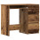 VidaXL (old wood) vidaXL Desk Engineered Wood Computer Study Table Workstation Multi Colours 2