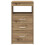 VidaXL (artisan oak) vidaXL Desk Computer Table Workstation Writing Working Desk Engineered Wood 7