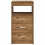 VidaXL (old wood) vidaXL Desk Computer Table Workstation Writing Working Desk Engineered Wood 7