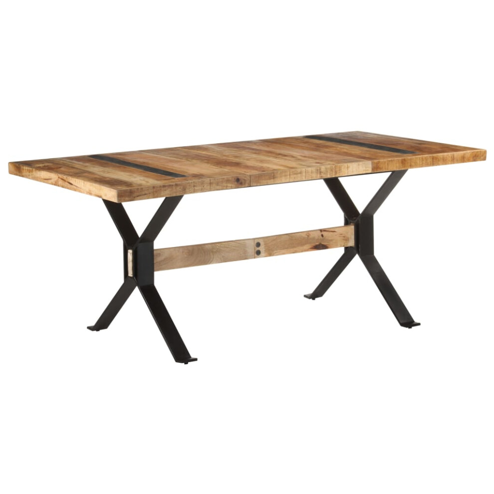 Vidaxl (180 X 90 X 76 Cm) Dining Table Kitchen Dinner Table Dining Room Desk Breakfast Table