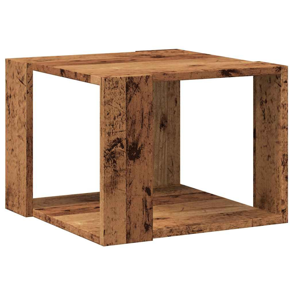 (old wood) vidaXL Coffee Table Hallway Side Table Desk Accent End Table Engineered Wood