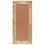 VidaXL (110 x 50 cm) vidaXL Mirror Home Wall-Mounted Mirror Makeup Vanity Mirror Solid Mango Wood 3