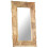 VidaXL (brown) vidaXL Mirror Hanging Wall-Mounted Mirror Hall Makeup Mirror Solid Mango Wood 7