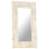 VidaXL (white) vidaXL Mirror Hanging Wall-Mounted Mirror Hall Makeup Mirror Solid Mango Wood 9