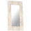 VidaXL (white) vidaXL Mirror Hanging Wall-Mounted Mirror Hall Makeup Mirror Solid Mango Wood 7