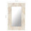 VidaXL (white) vidaXL Mirror Hanging Wall-Mounted Mirror Hall Makeup Mirror Solid Mango Wood 6