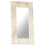VidaXL (white) vidaXL Mirror Hanging Wall-Mounted Mirror Hall Makeup Mirror Solid Mango Wood 10