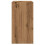 VidaXL (artisan oak) vidaXL Side Table Chipboard Magazine Rack Coffee Couch Table Multi Colours 5