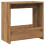 VidaXL (artisan oak) vidaXL Side Table Chipboard Magazine Rack Coffee Couch Table Multi Colours 6