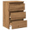 VidaXL (artisan oak, 2 pcs) vidaXL Bed Cabinet Nightstand Side Table Storage Bed Table Engineered Wood 8
