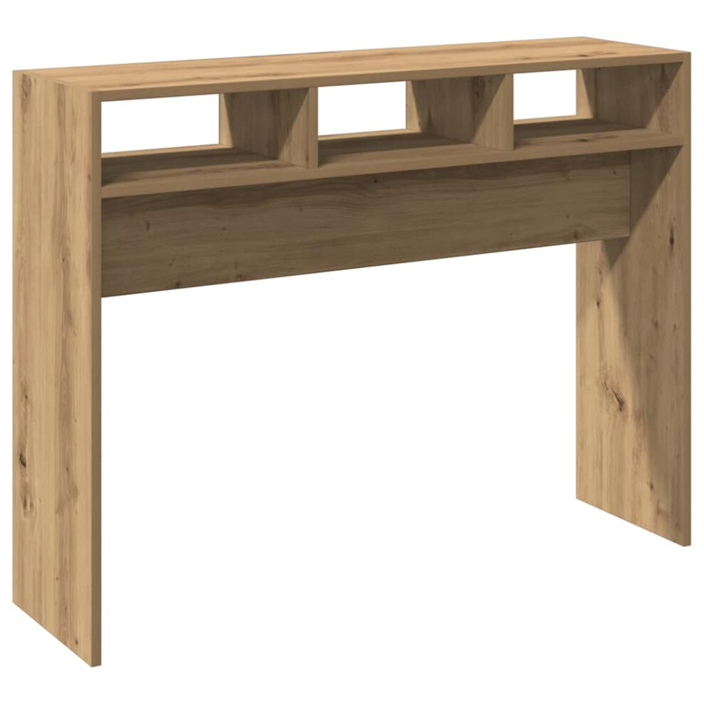 Vidaxl (Artisan Oak) Console Table Hallway Accent Couch Table End Side Table Engineered Wood
