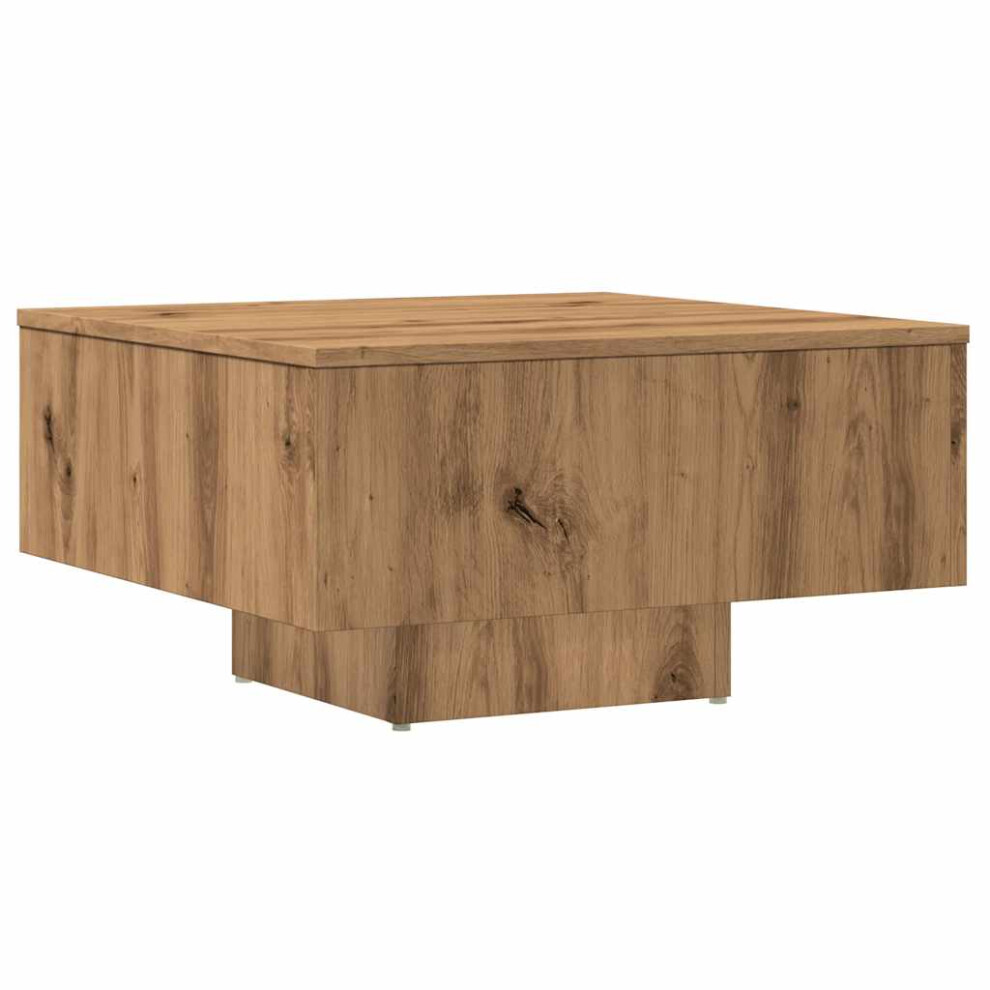 (artisan oak) vidaXL Coffee Table Couch Table Hall End Center Accent Table Engineered Wood