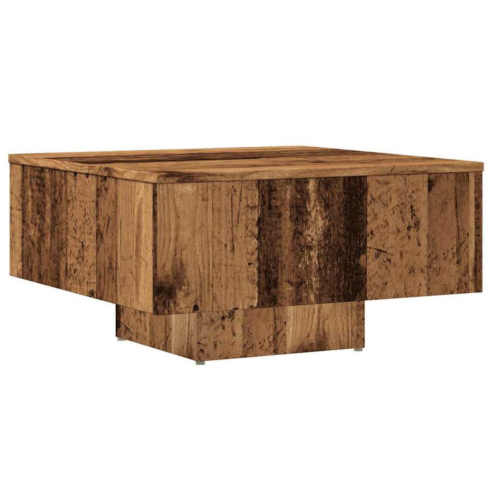 Vidaxl (Old Wood) Coffee Table Couch Table Hall End Center Accent Table Engineered Wood