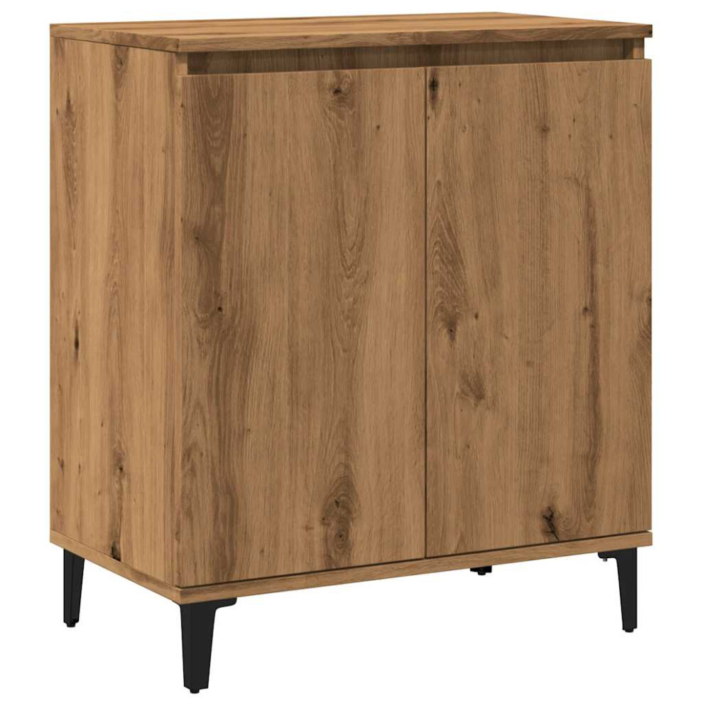 B&Q -  Sideboard Artisan Oak 60X35X70 Cm Engineered Wood - Image 3