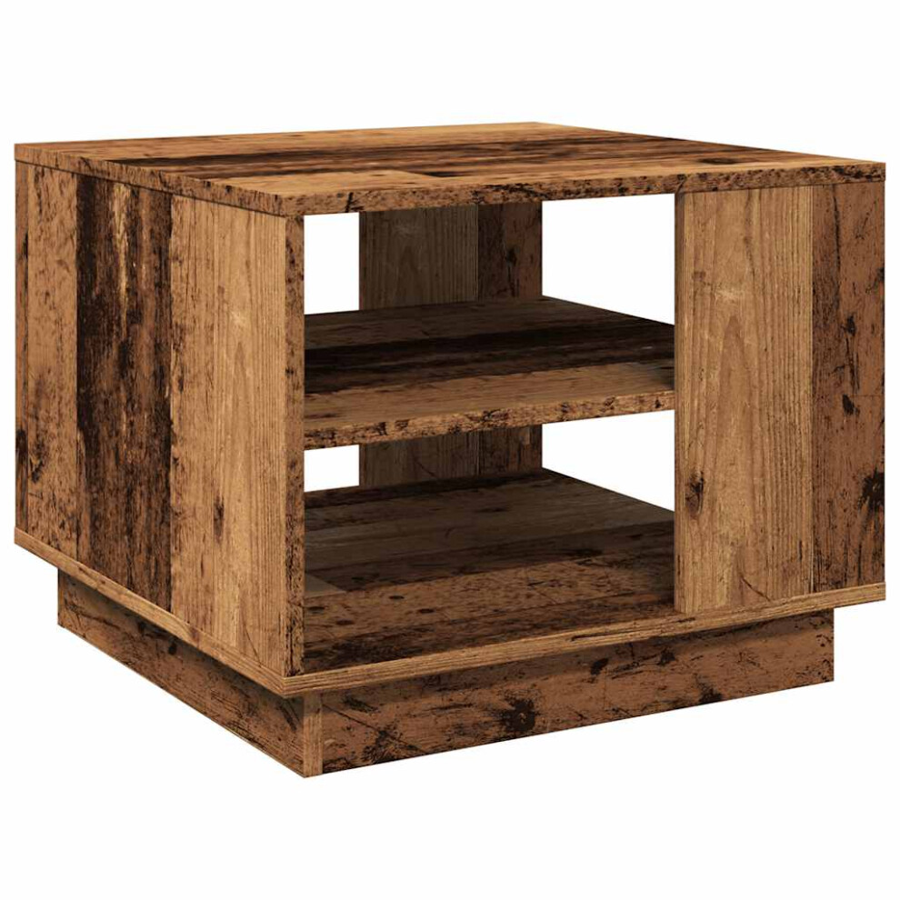 Vidaxl (Old Wood) Coffee Table Couch Table Hall End Center Accent Table Engineered Wood