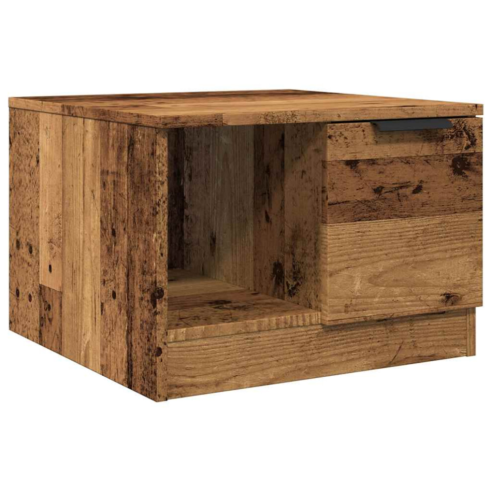 Vidaxl (Old Wood) Coffee Table Engineered Wood Couch Sofa Side Center Table Multi Colours