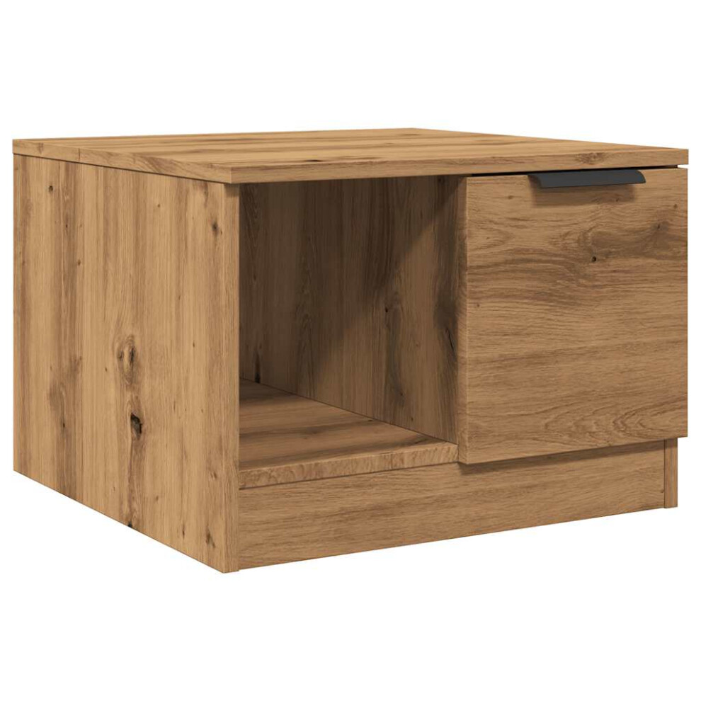B&Q -  Coffee Table Artisan Oak 50X50X36 Cm Engineered Wood - Image 3