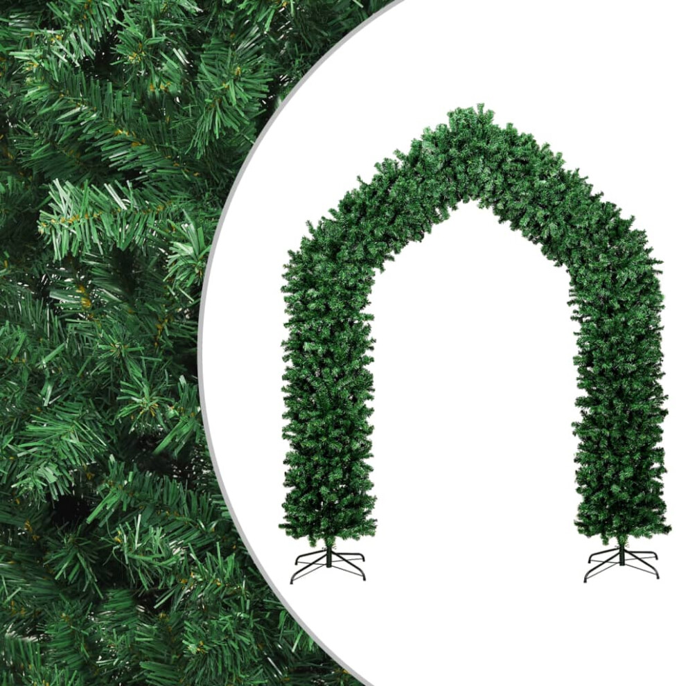 Vidaxl (Green) Christmas Tree Arch Holiday Decoration Arch Multi Colours 240/270 Cm