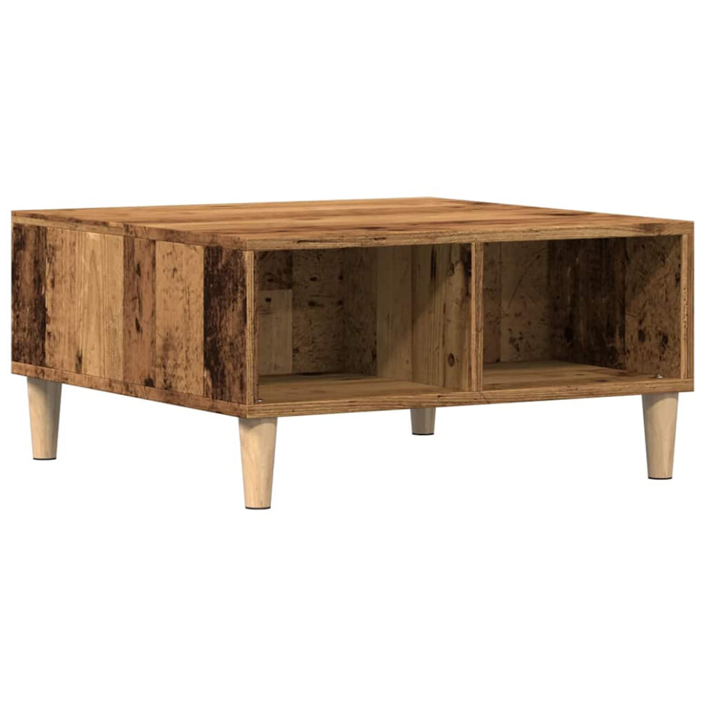 Vidaxl (Old Wood) Coffee Table Couch Table Hall End Center Accent Table Engineered Wood