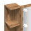 VidaXL vidaXL Spiegelschrank mit LED Artisan Eichen-Optik 70x16,5x60 cm 11