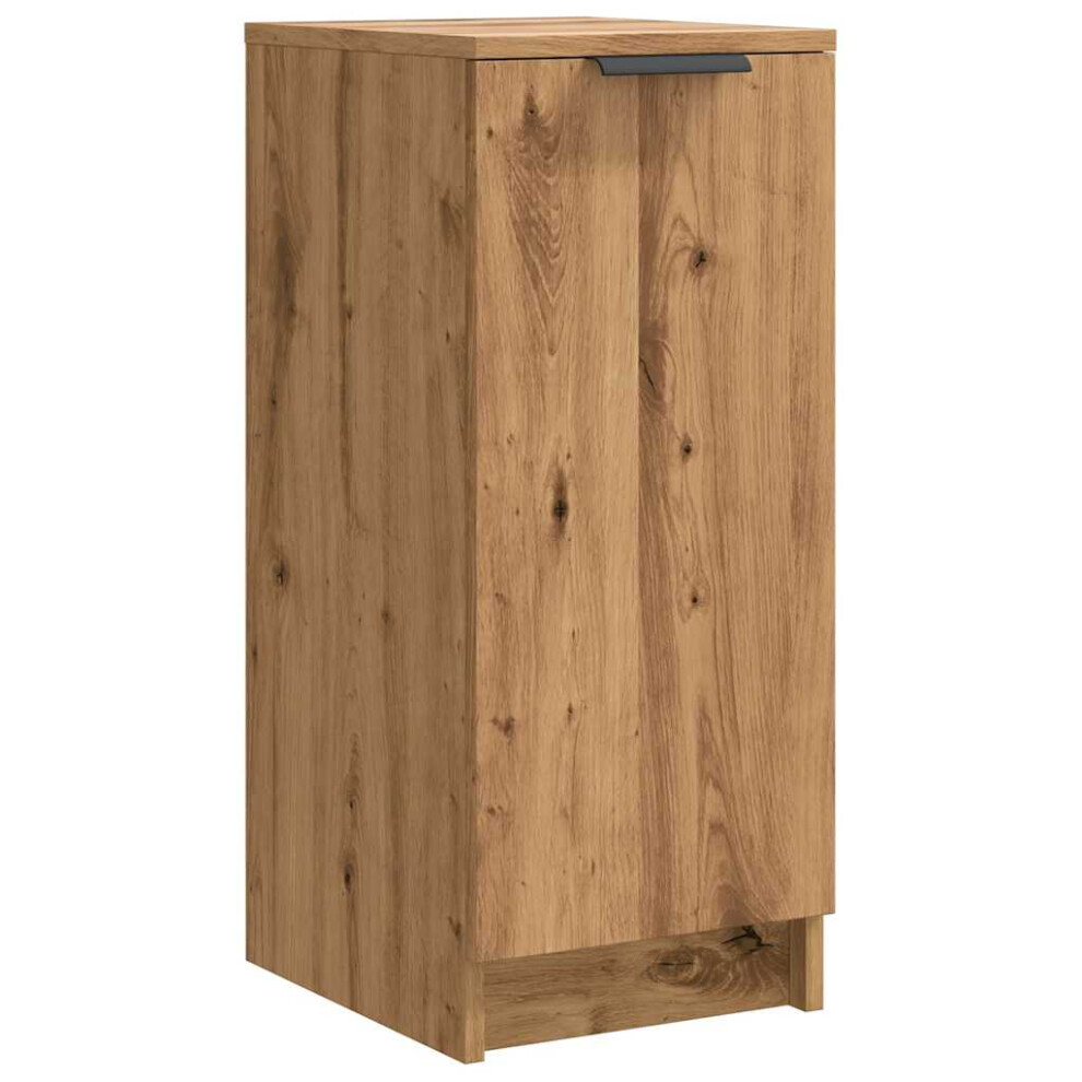 Vidaxl (Artisan Oak) Shoe Cabinet Shoe Cupboard Shelf Shoe Rack Shoe Storage Engineered Wood