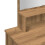 VidaXL (artisan oak) vidaXL Dressing Table Makeup Table Vanity Desk Cosmetic Table with Mirror 9