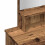 VidaXL (old wood) vidaXL Dressing Table Makeup Table Vanity Desk Cosmetic Table with Mirror 9