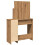 VidaXL (artisan oak) vidaXL Dressing Table Makeup Table Vanity Desk Cosmetic Table with Mirror 6