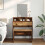 VidaXL (old wood) vidaXL Dressing Stool Engineered Wood Home Stool Dressing Table Multi Colours 3