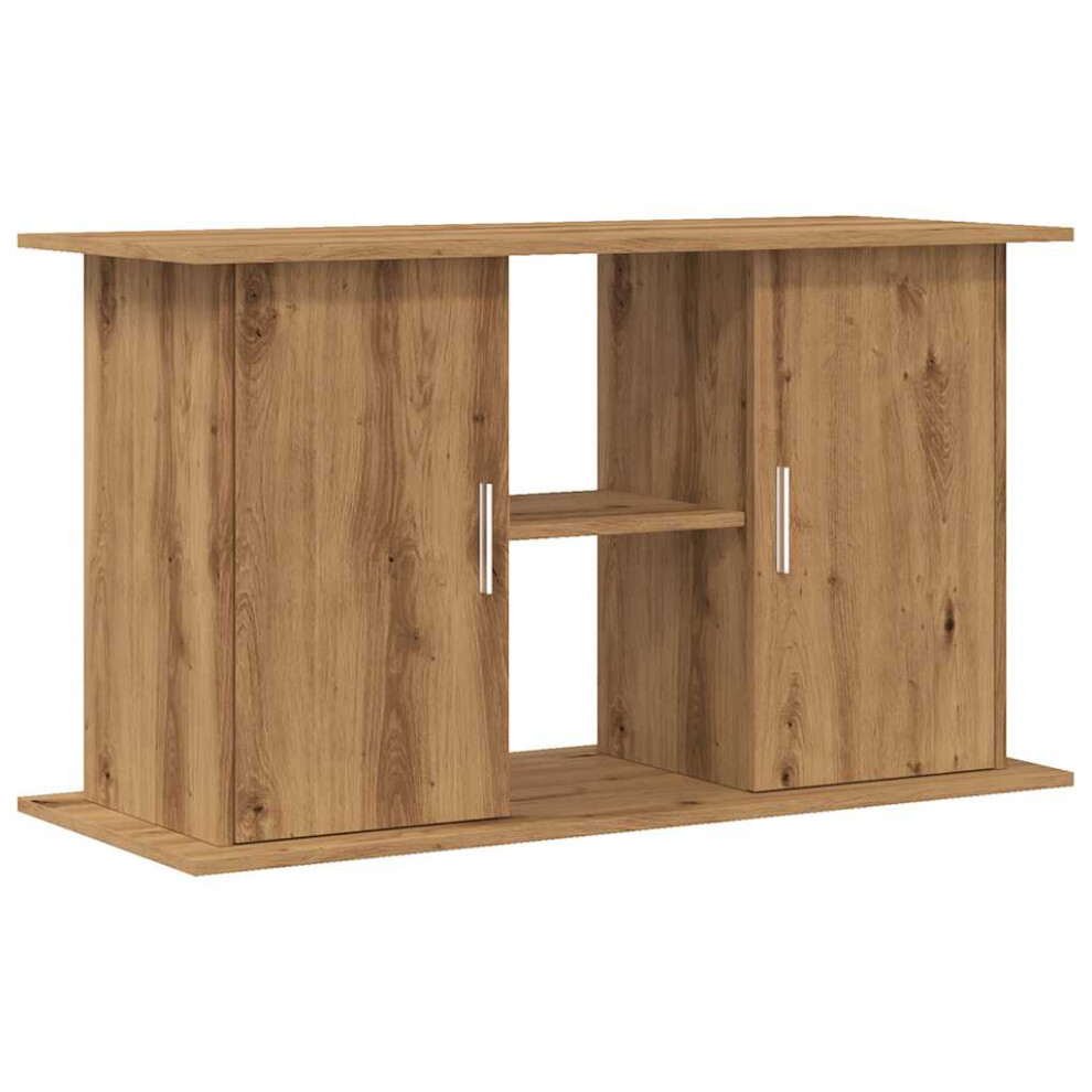 Vidaxl (Artisan Oak) Aquarium Stand Fish Tank Stand Aquarium Cabinet Old Wood Engineered Wood