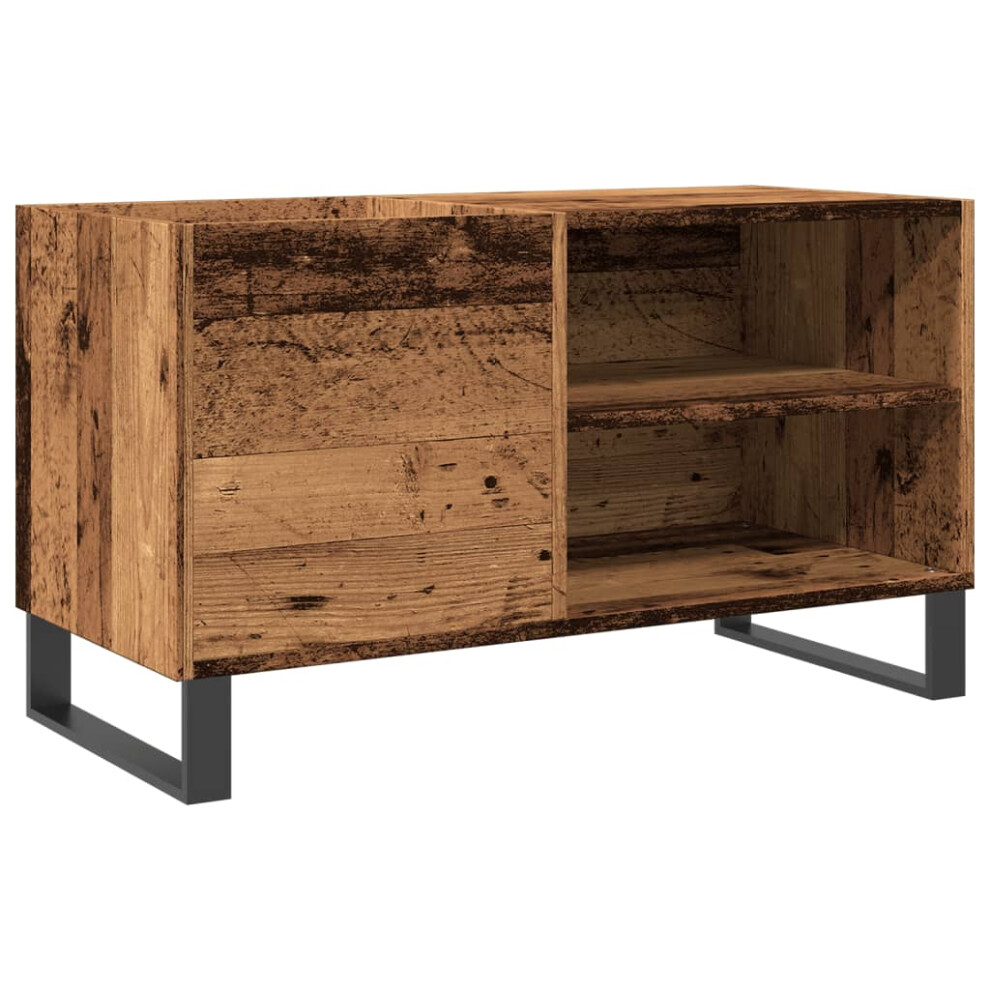 Vidaxl (Old Wood) Record Cabinet Sideboard Storage Cabinet Artisan Oak Engineered Wood