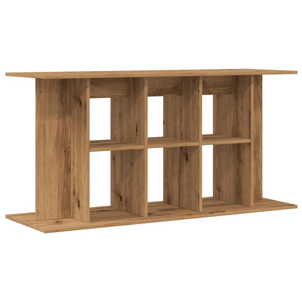Vidaxl (Artisan Oak) Aquarium Stand Fish Tank Stand Cabinet Aquarium Base Engineered Wood