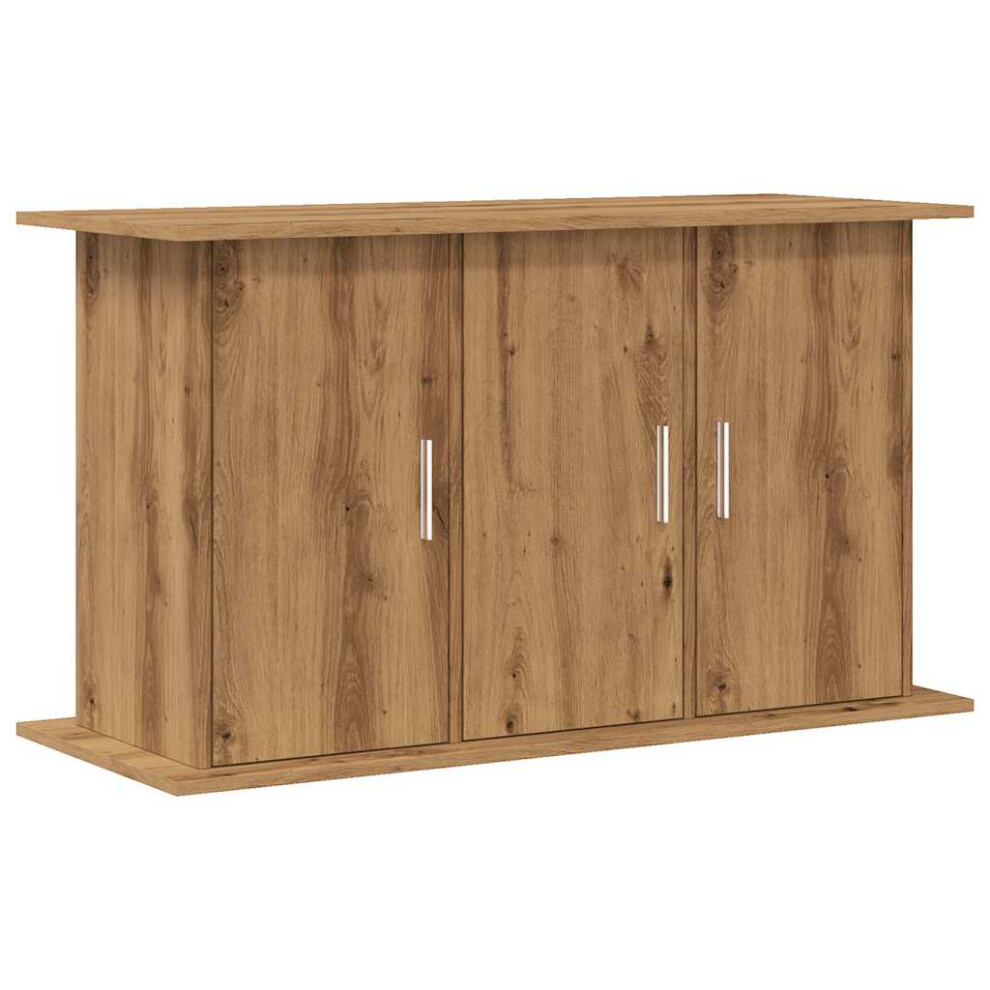 (artisan oak, 101 x 41 x 58 cm) vidaXL Aquarium Stand Artisan Oak 81x36x73 cm Engineered Wood