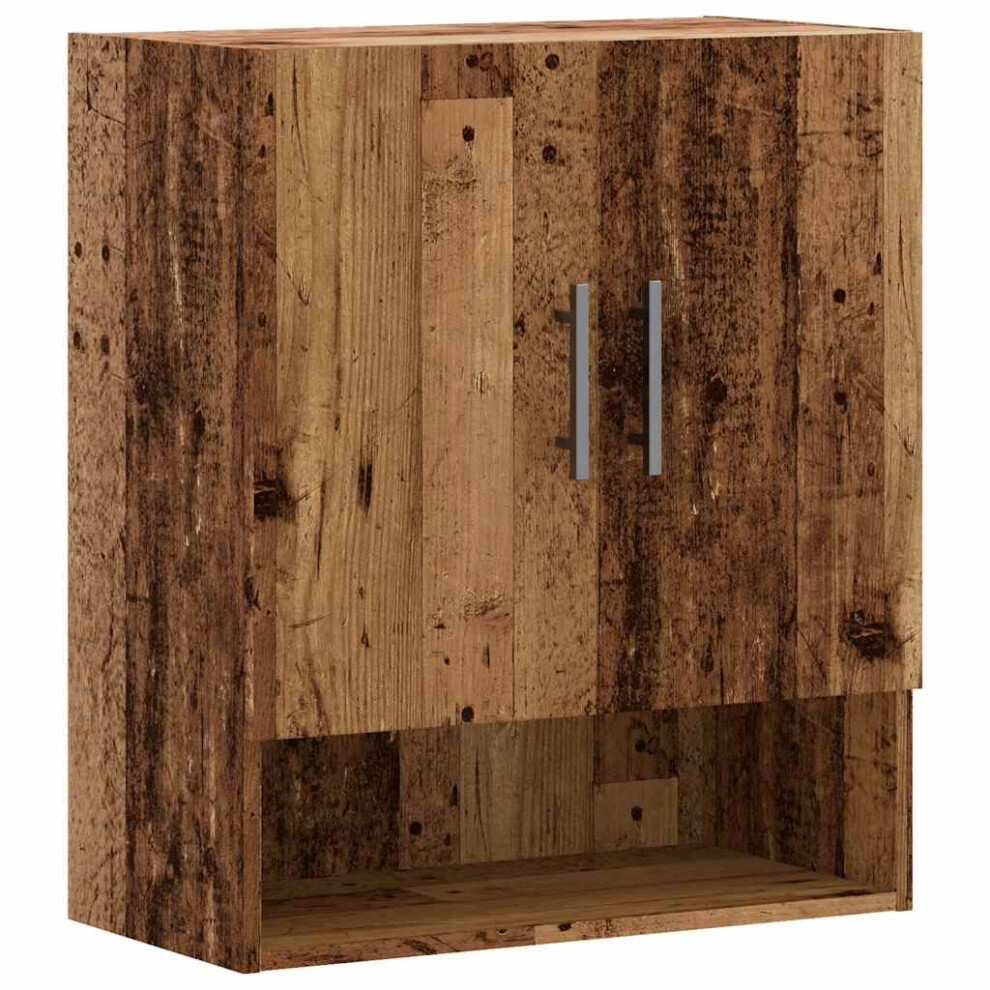 Vidaxl (Old Wood) Wall Cabinet Old Wood 60X31x70 Cm Engineered Wood Cabinet