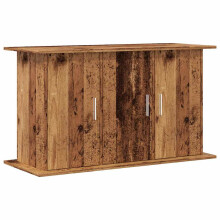 (old wood, 101 x 41 x 58 cm) vidaXL Aquarium Stand Artisan Oak 81x36x73 cm Engineered Wood