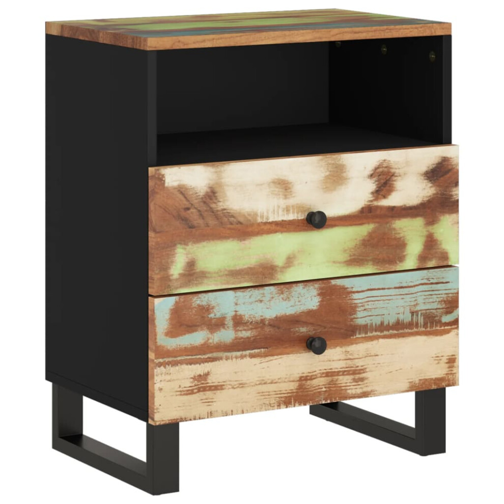 Vidaxl (Multicolour) Bedside Cabinet Bed Table Side Table Telephone Stand Bedroom Nightstand