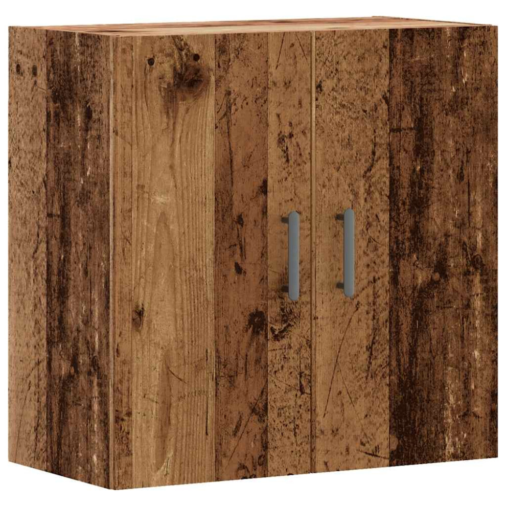 (old wood) vidaXL Wall Cabinet Artisan Oak 60x31x60 cm Engineered Wood