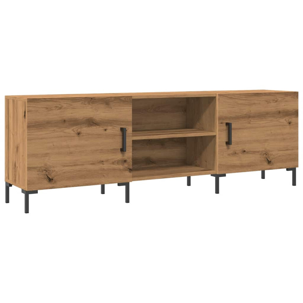 Vidaxl (Artisan Oak) Tv Cabinet Old Wood 150X30x50 Cm Engineered Wood Tv Stand Media Cabinet