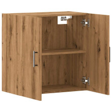 (artisan oak) vidaXL Wall Cabinet Artisan Oak 60x31x60 cm Engineered Wood