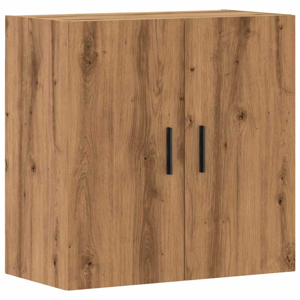 (artisan oak) vidaXL Wall Cabinet Artisan Oak 60x31x60 cm Engineered Wood