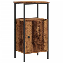 (old wood, 1 pcs) vidaXL Bedside Cabinets Nightstand Bed Table 2 pcs Artisan Oak Engineered Wood